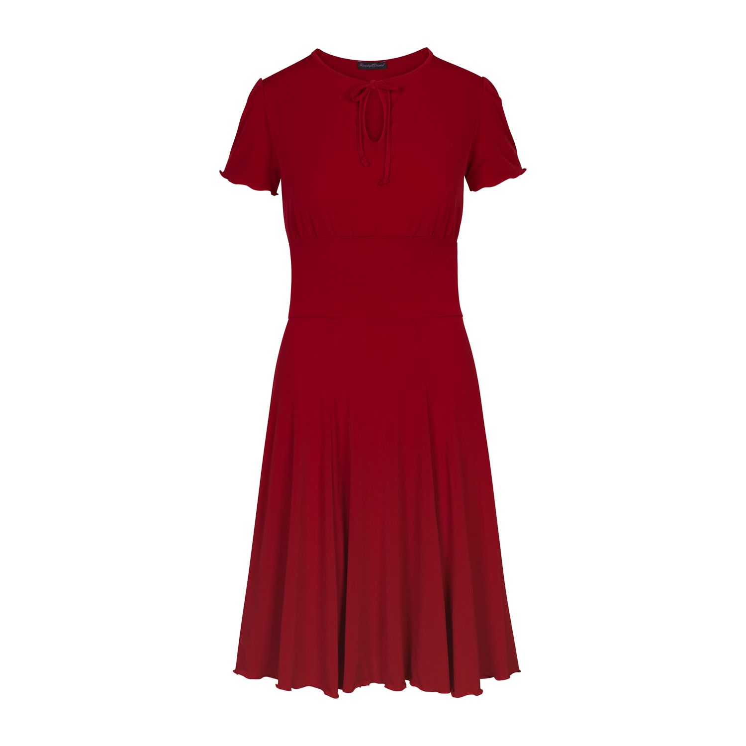 Women's short-sleeved dress Augusta RU5751 Damen Kleid mit Kurzarm Augusta  rot