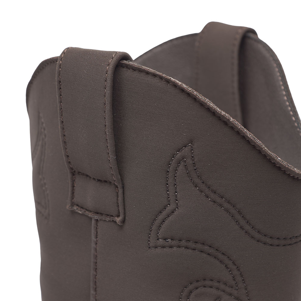 Cody Line Dance Stiefel aus Stretchgewebe (Lycra) mit Chromledersohle 8811 Cody Line Dance Stiefel aus Stretchgewebe (Lycra) mit Chromledersohle braun