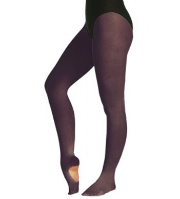 Zweierpack Ballettstrumpfhose mit Fersenloch 103-2 Zweierpack Ballettstrumpfhose mit Fersenloch 103-2