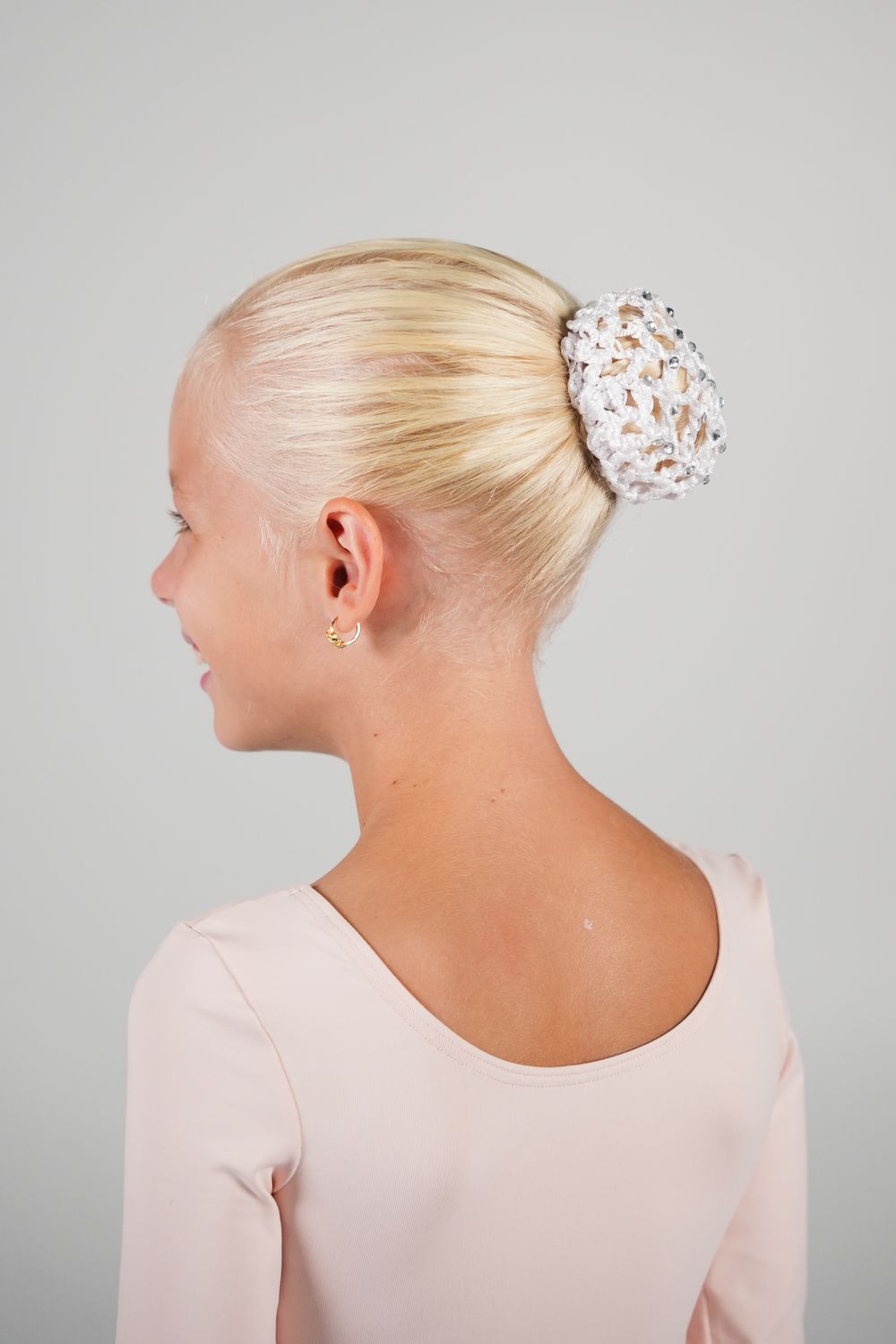 Hair net with sparkling stones RU8007