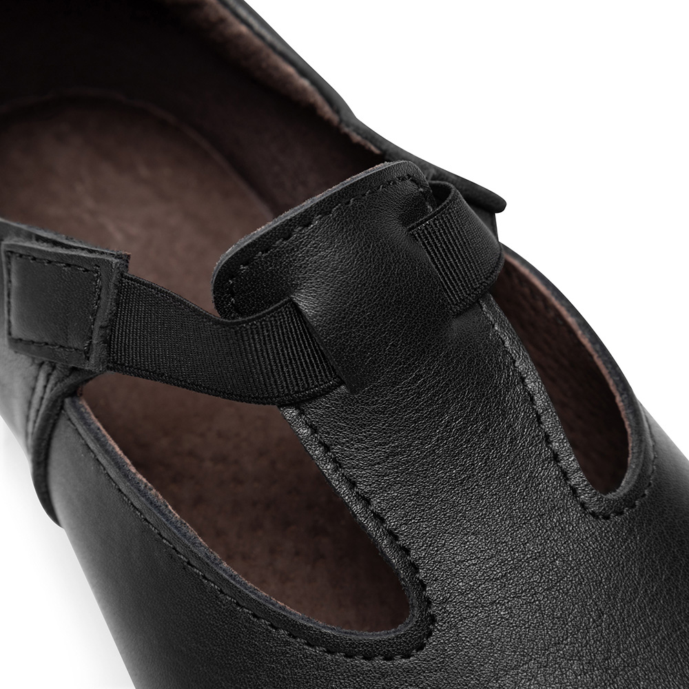 Folklore Tanzschuh Schwarz