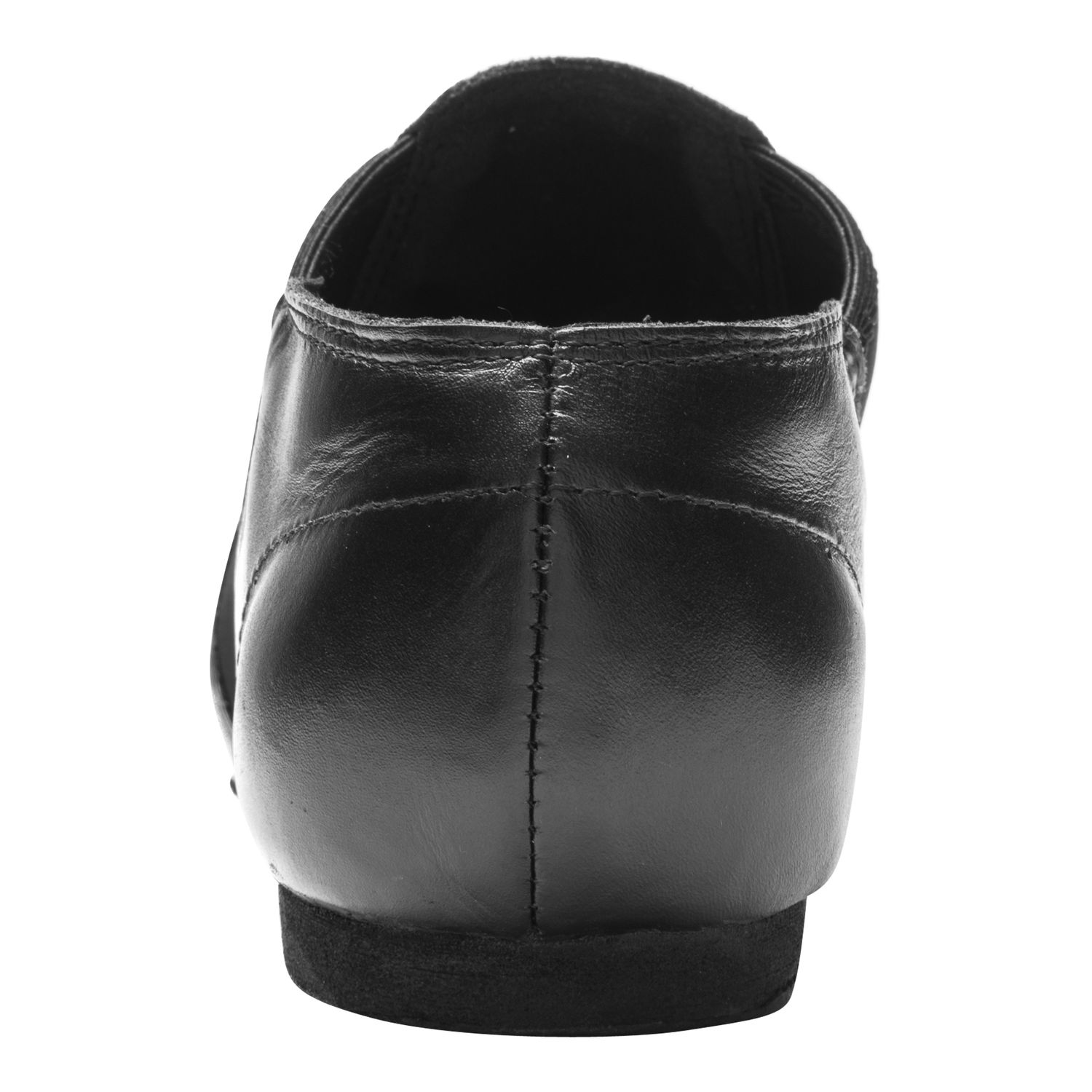 Jazzschuhe aus Leder und Stretcheinsatz mit geteilter Chromledersohle 1250 Jazzschuhe aus Leder mit Stretcheinsatz und geteilter Chromledersohle schwarz