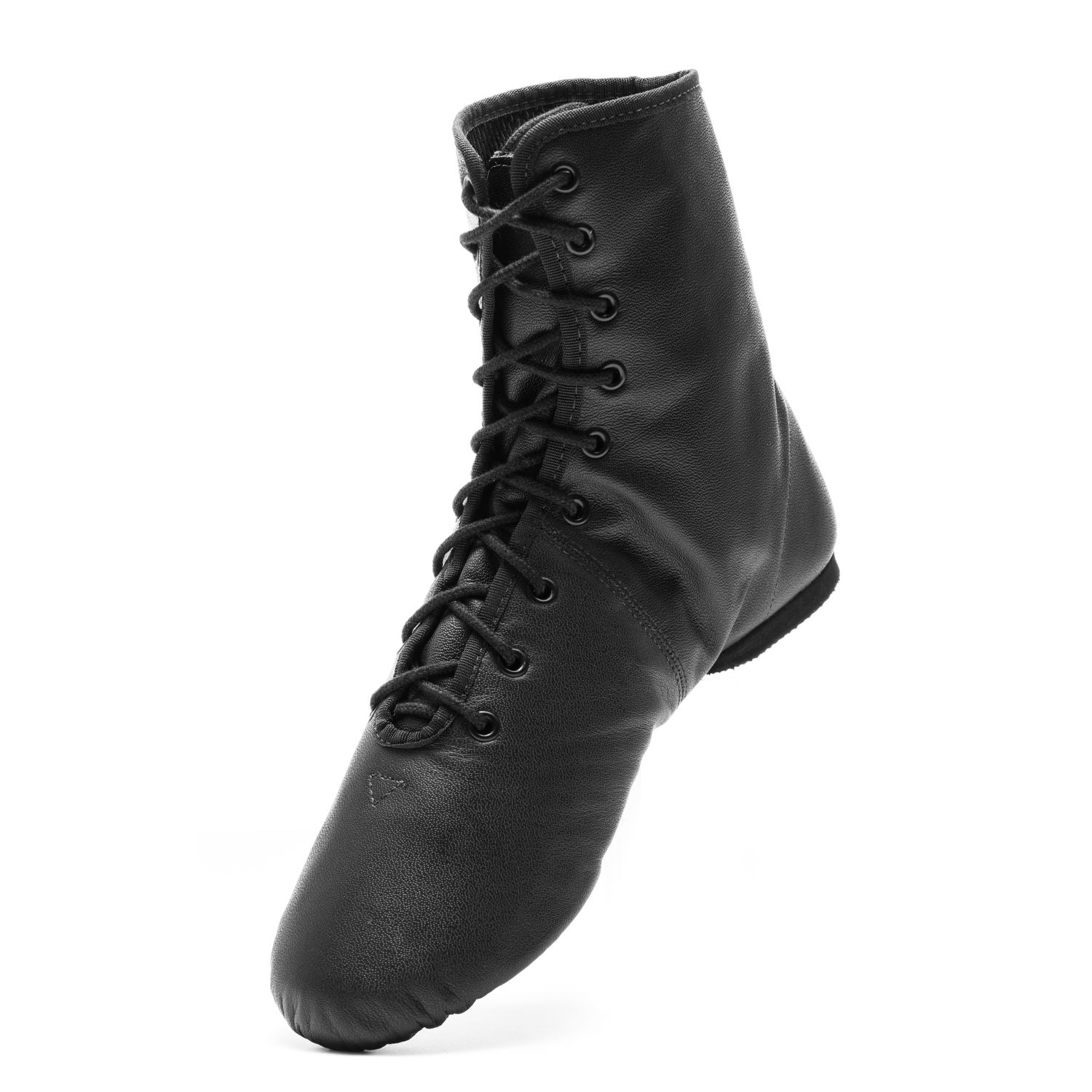 HIT VI Gardestiefel aus Leder hoch geschnitten mit geteilter Gummisohle 4129 Gardestiefel HIT VI geteilte Gummisohle