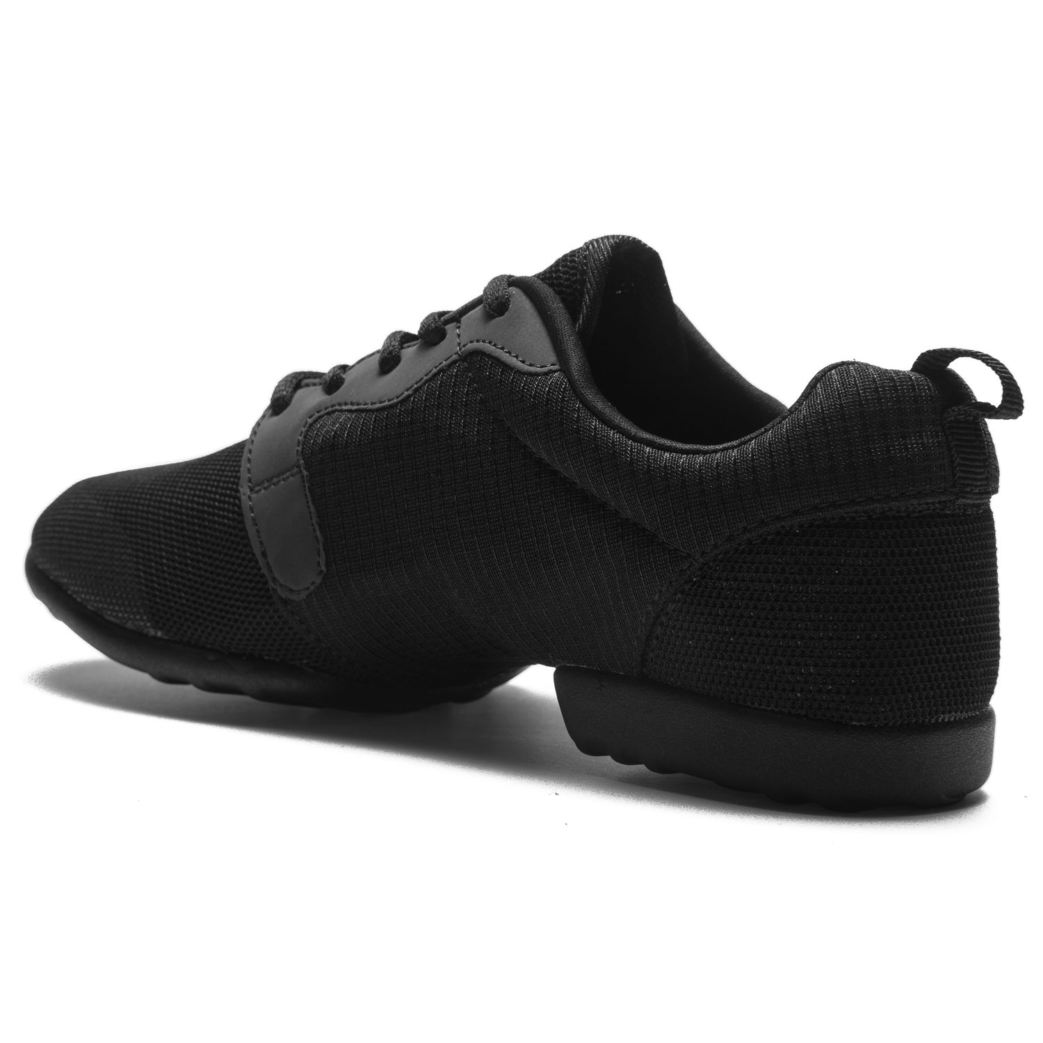 Mojo Tanzsneaker 1510 Tansneaker Mojo in schwarz drehpunkt sohle