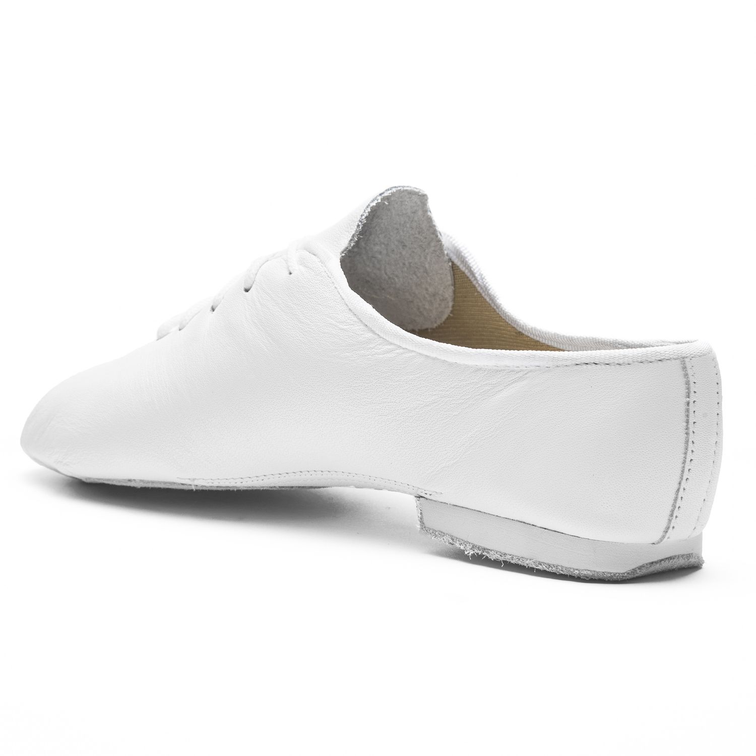 Jazzschuhe Basic II aus Leder mit geteilter Chromledersohle 1270 Jazzschuhe Basic I aus Leder mit geteilter Chromledersohle weiß