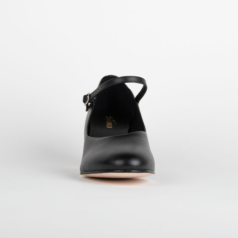 Damen Charakterschuhe Schwarz