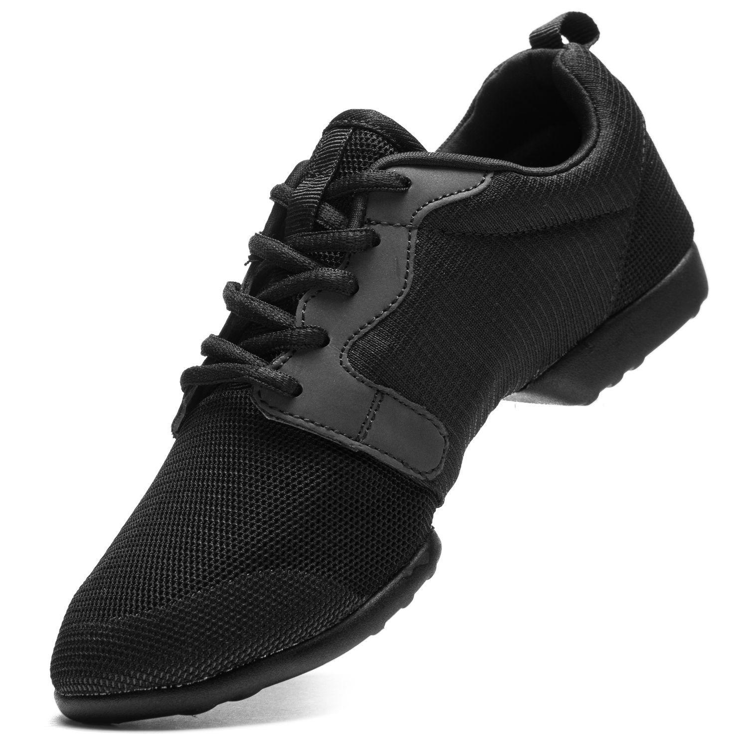 Mojo Tanzsneaker 1510 Tansneaker Mojo in schwarz drehpunkt sohle