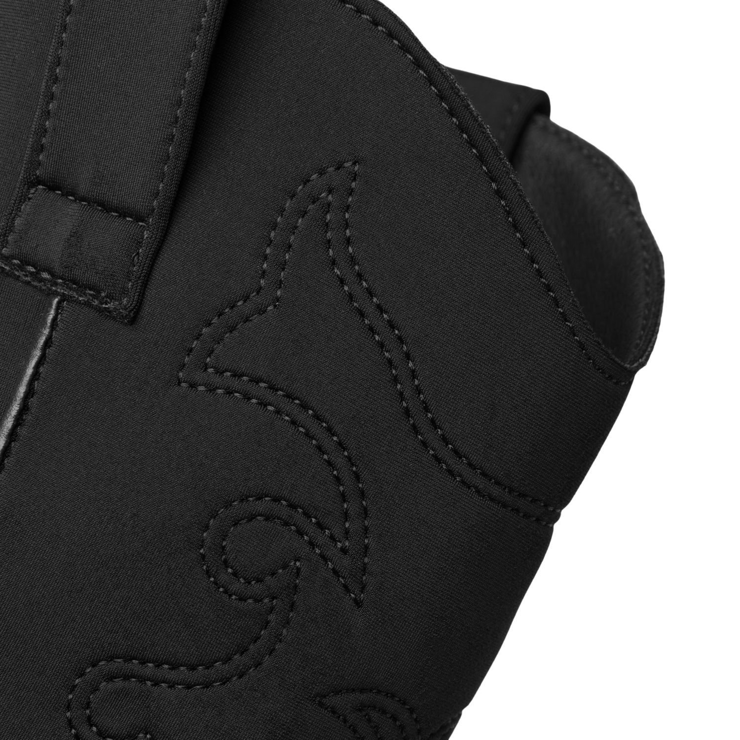 Cody Line Dance Boots made of stretch fabric (Lycra) with chrome leather sole 8811 Cody Line Dance Stiefel aus Stretchgewebe (Lycra) mit Chromledersohle schwarz