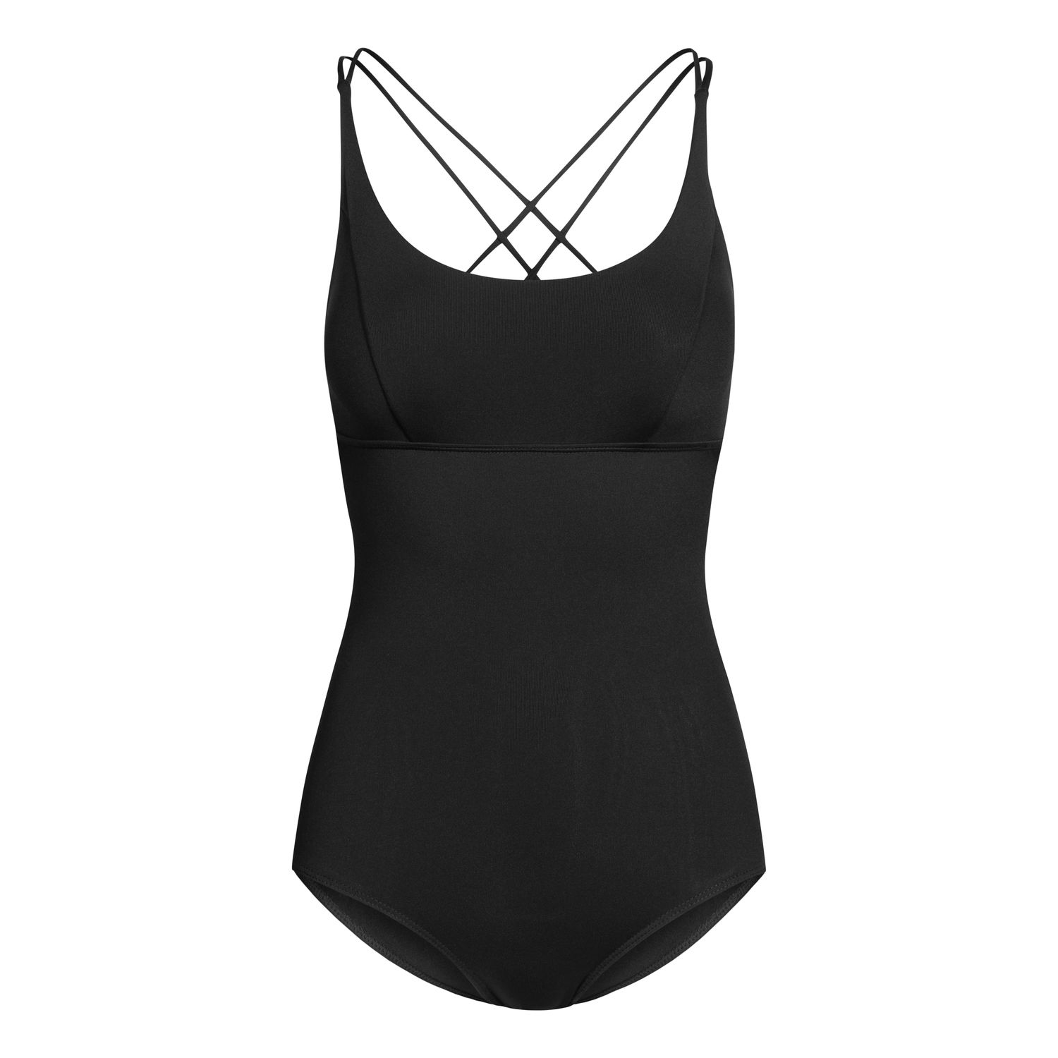 Damen Trikot mit gekreuzten Trägern SL18 Damen Trikot schwarz