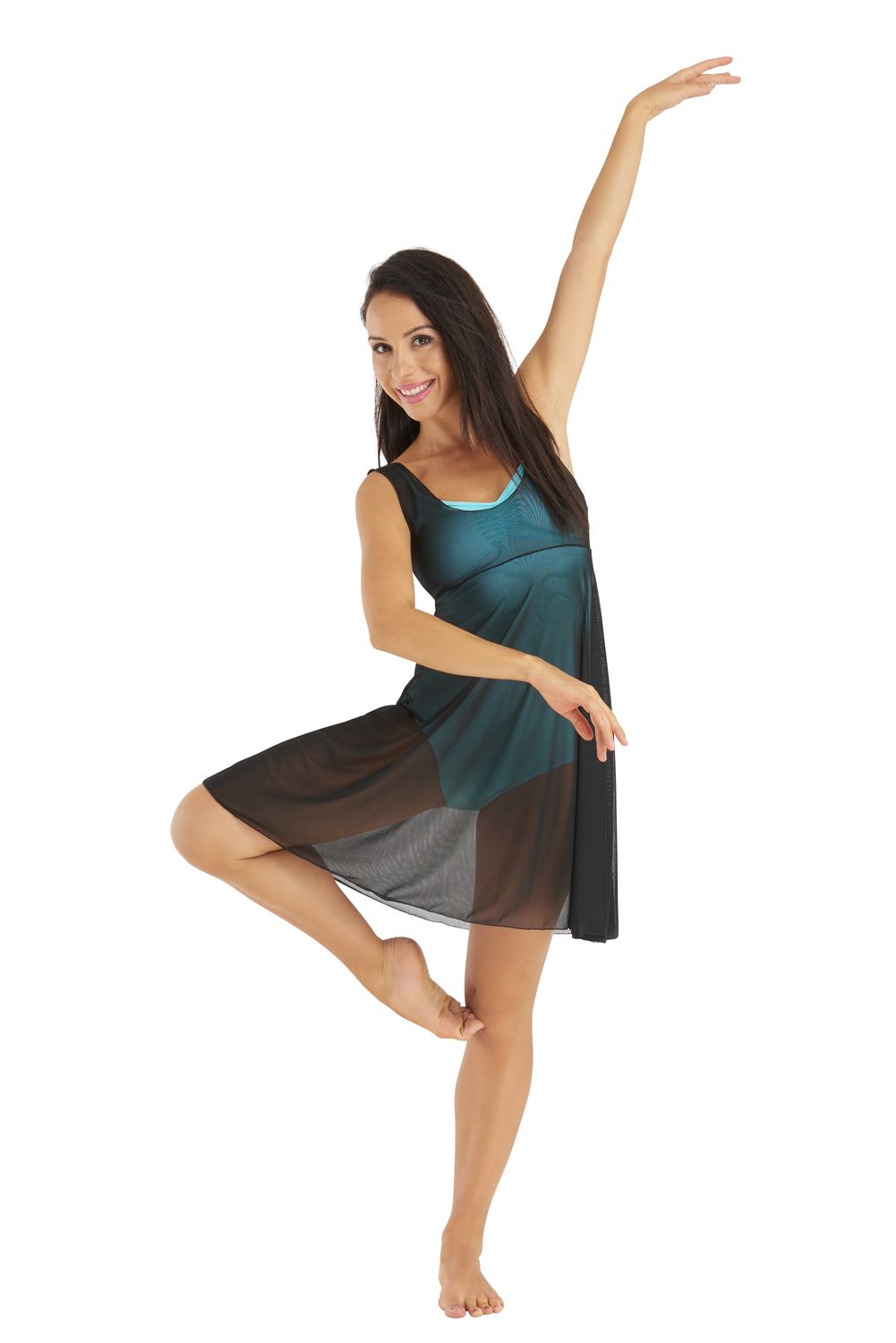 Rumpf Tunica Ariana RU3670 transparent in Schwarz  Rumpf Tunica Ariana RU3670 transparent in Schwarz