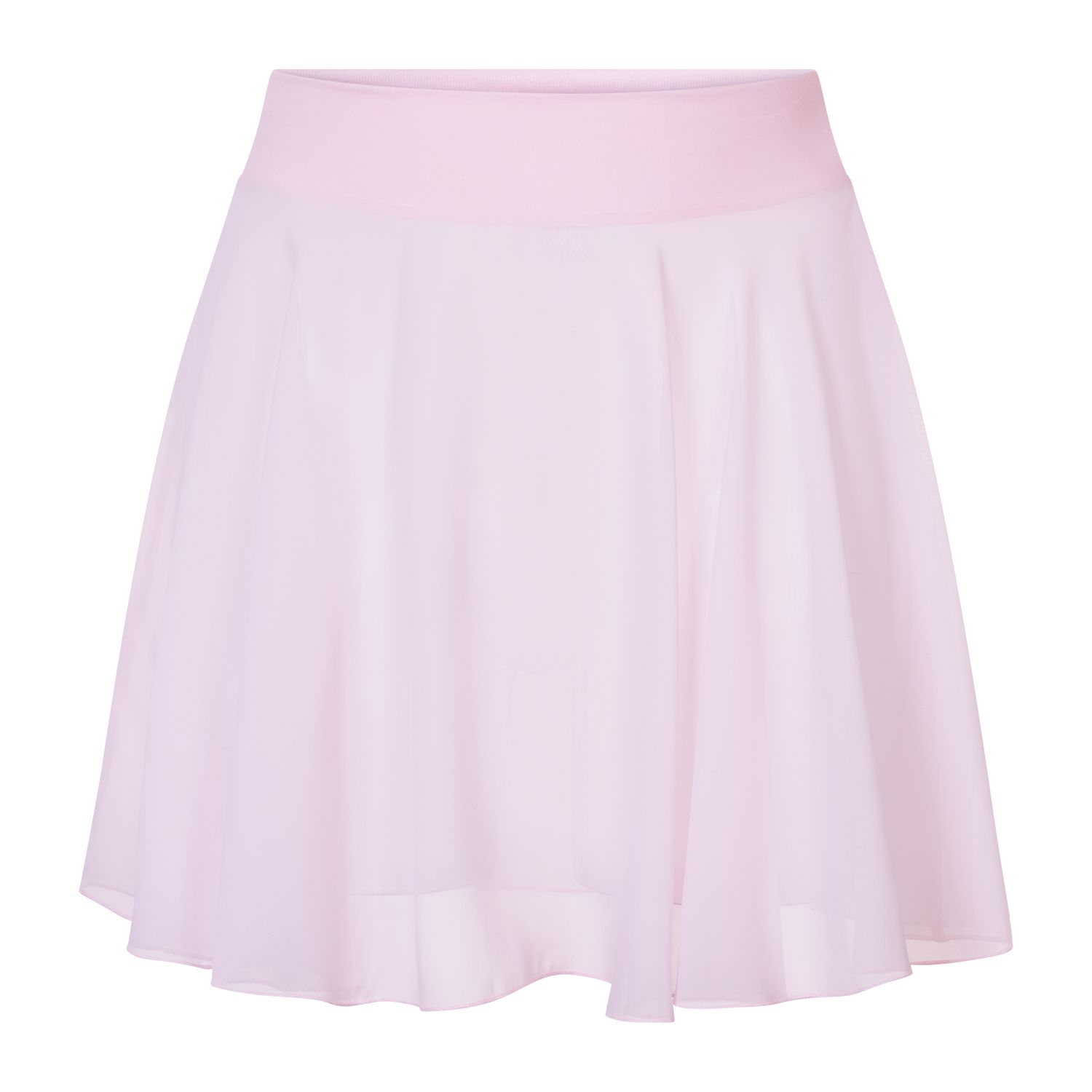 chiffon skirt with elastic waistband R3051