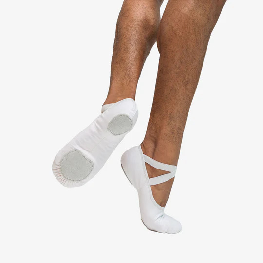 Men's ballet slippers, canvas SD18