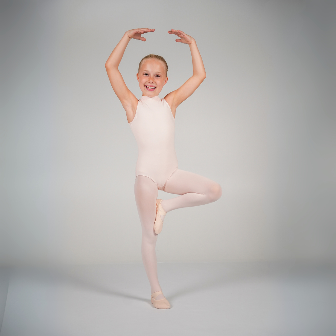 Ballett Trikot mit Turtleneck-Kragen R3118c