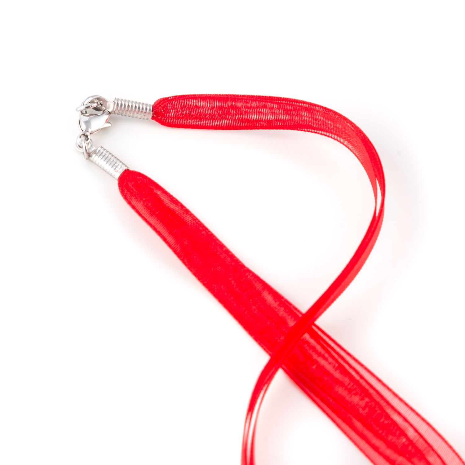 Halskette Satin farbig mit Tutu-Anhänger RU101 Halskette Satin farbig mit Tutu-Anhänger RU101