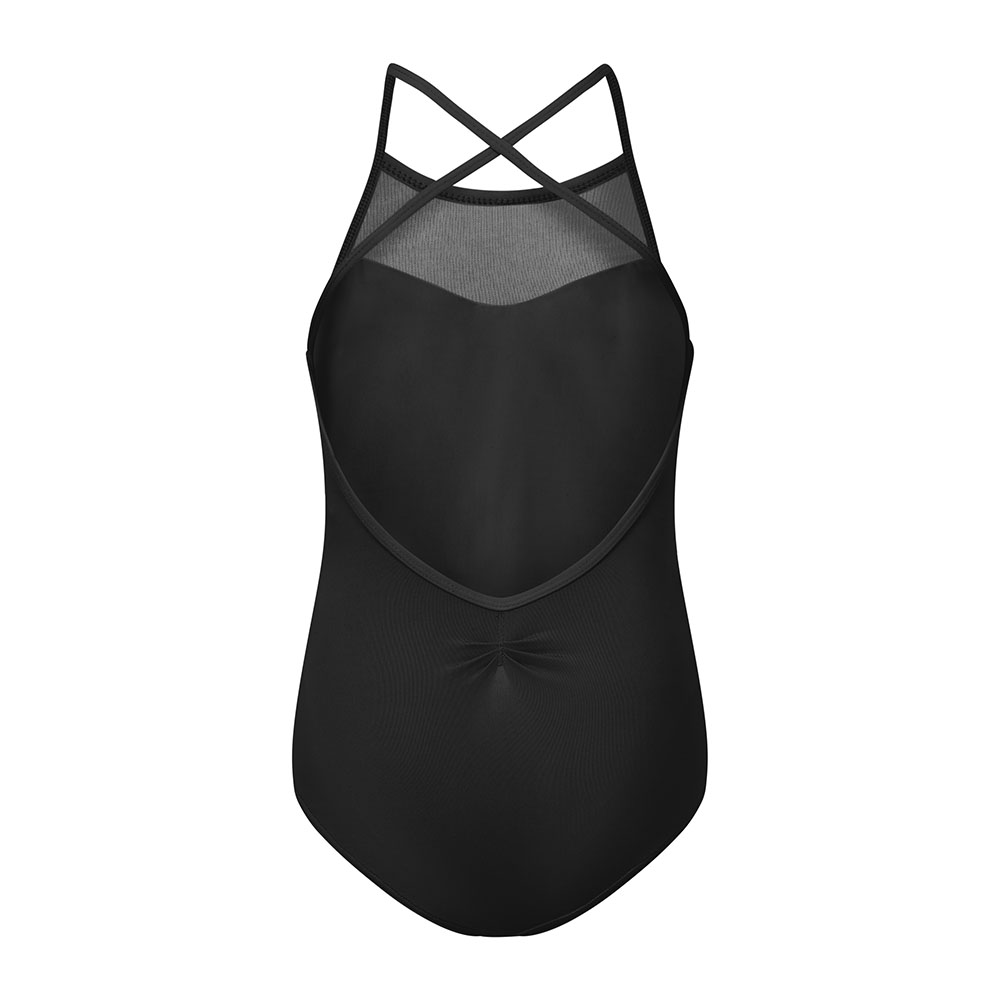 Ballet children's leotard mesh detail front and low back R3121-c