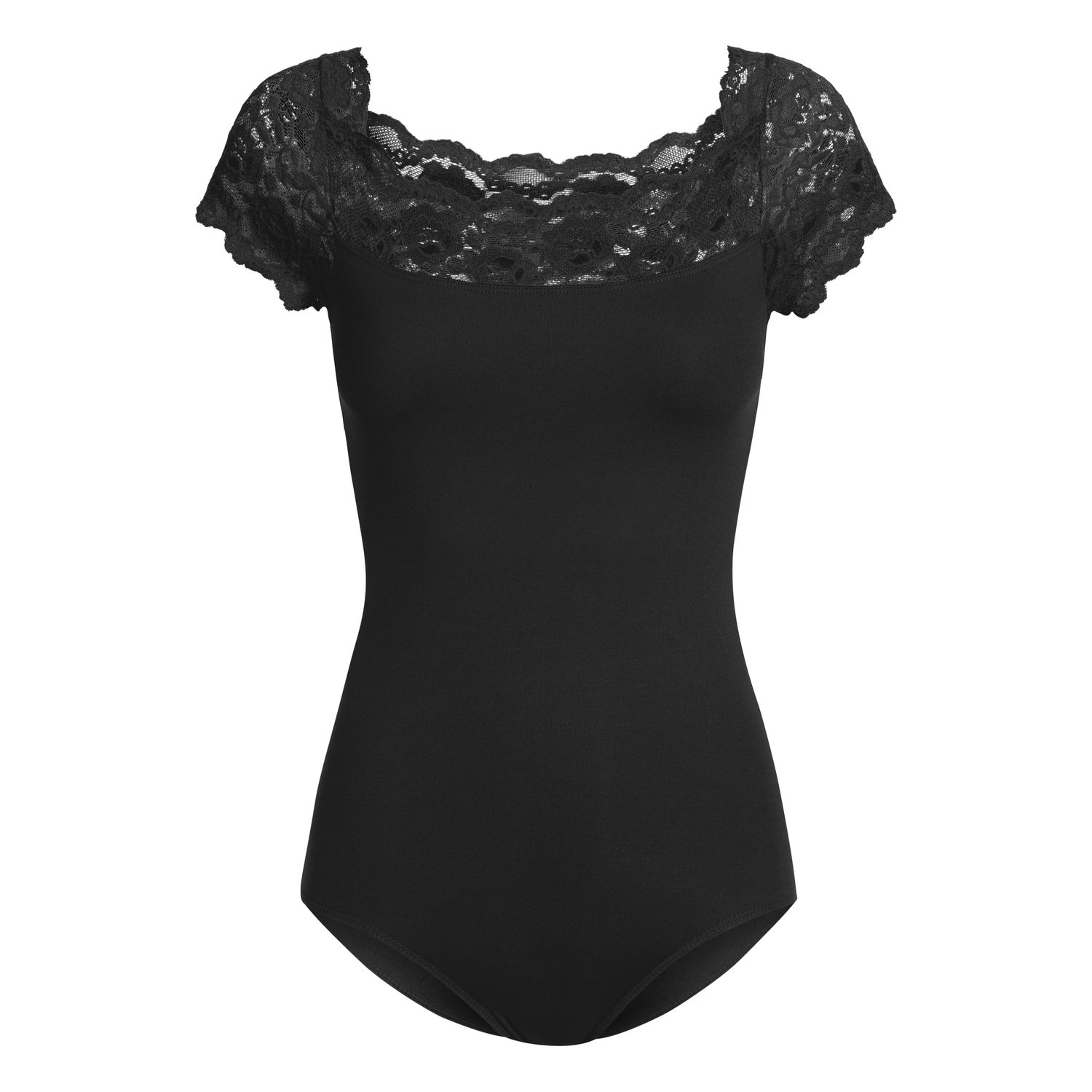 Ladies Short Sleeve Jersey SL16 Damen Trikot schwarz