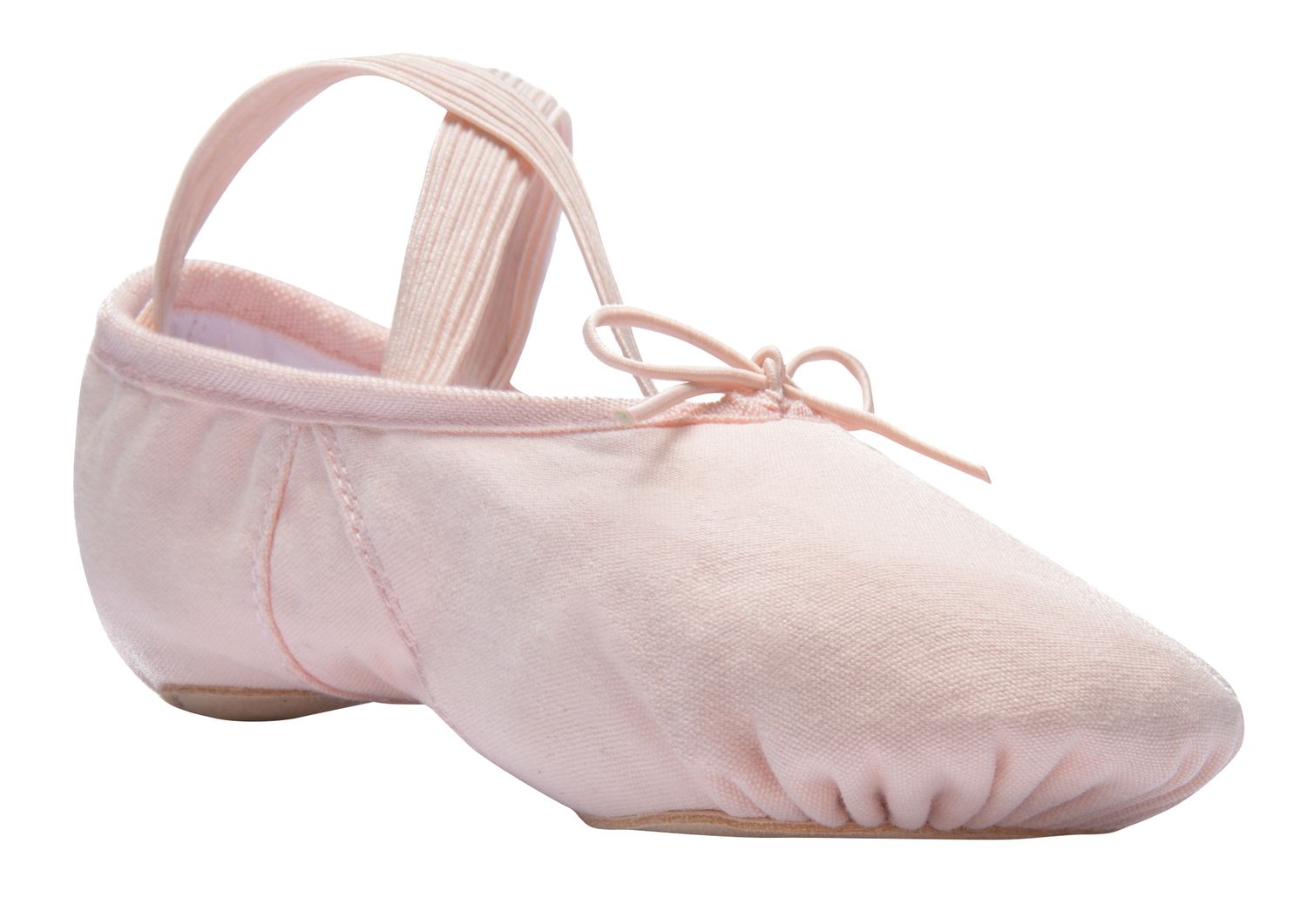 Ballet Slippers Linen 1004 Ballettschläppchen Leinen Hellpink