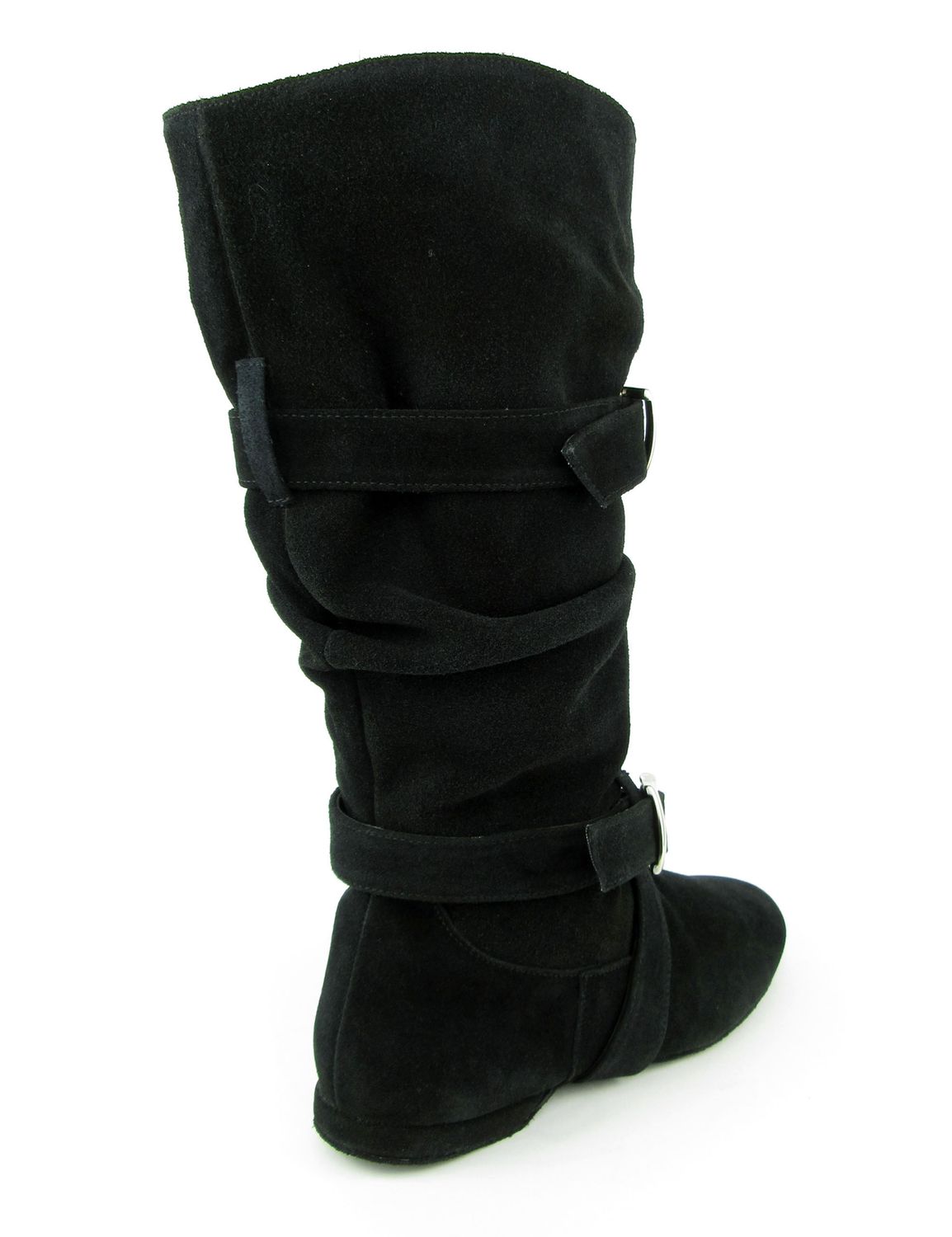 West Coast Swing boots made of suede and chrome leather sole 8840 West Coast Swing Stiefel aus Wildleder und Chromledersohle