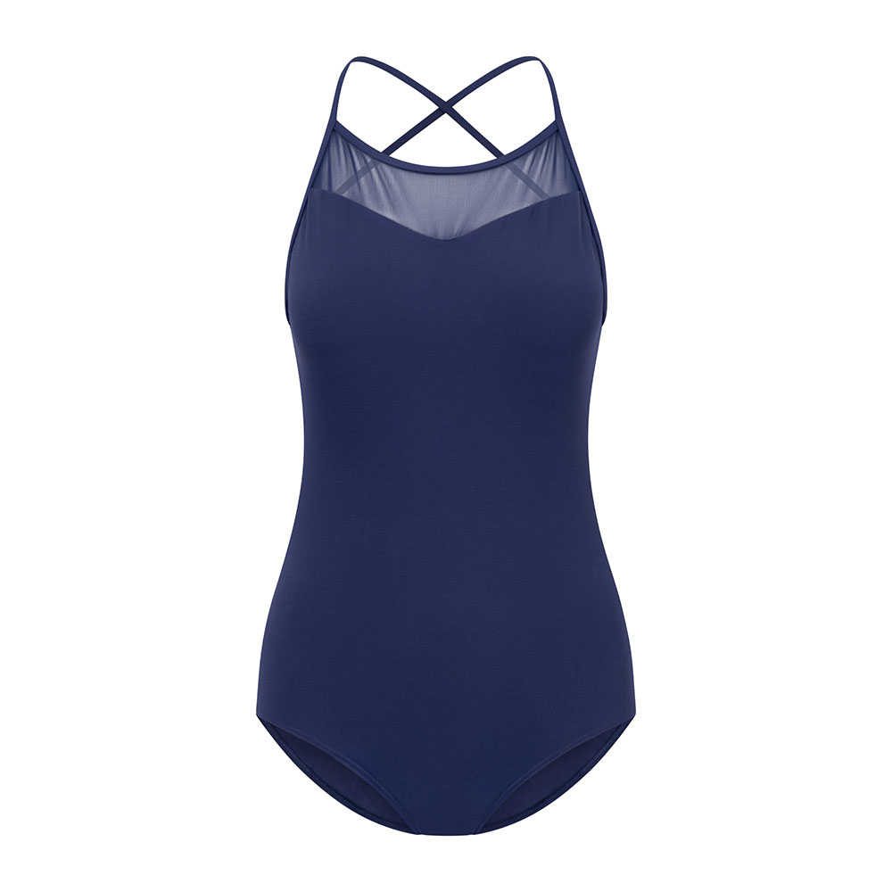 Ballett Trikot Mesh-Detail und Rückenausschnitt R3121