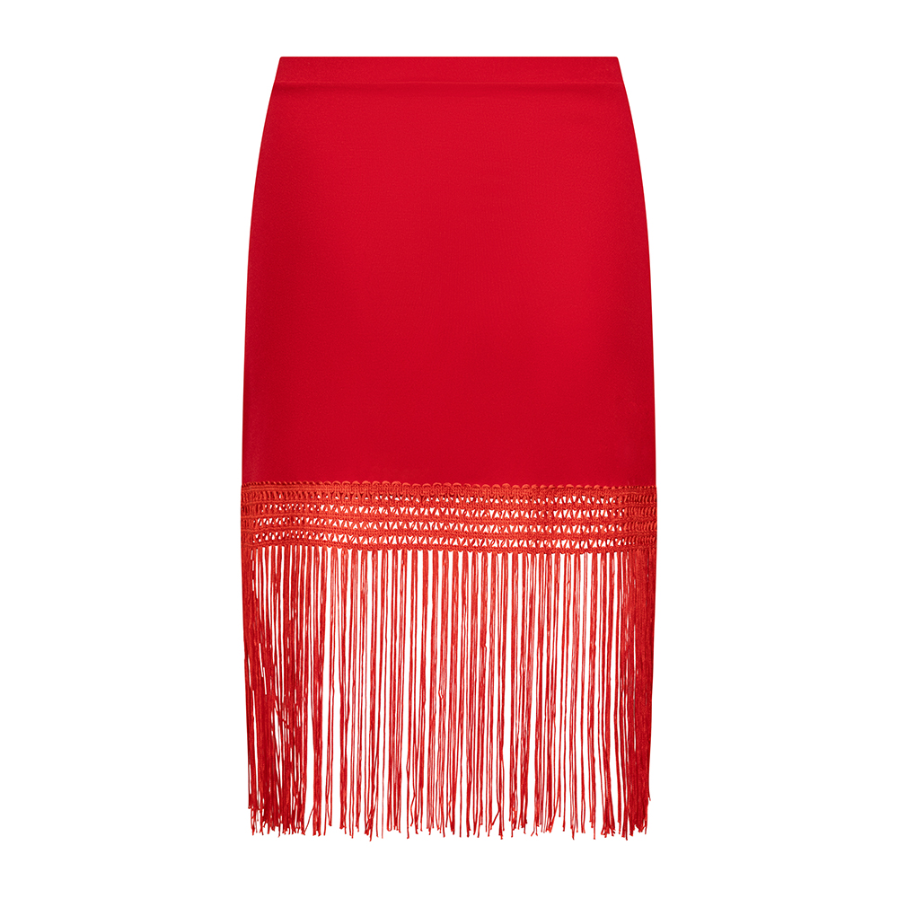 Ladies' skirt with fringes Luminis RU5091 Ladies' skirt with fringes Luminis RU5091