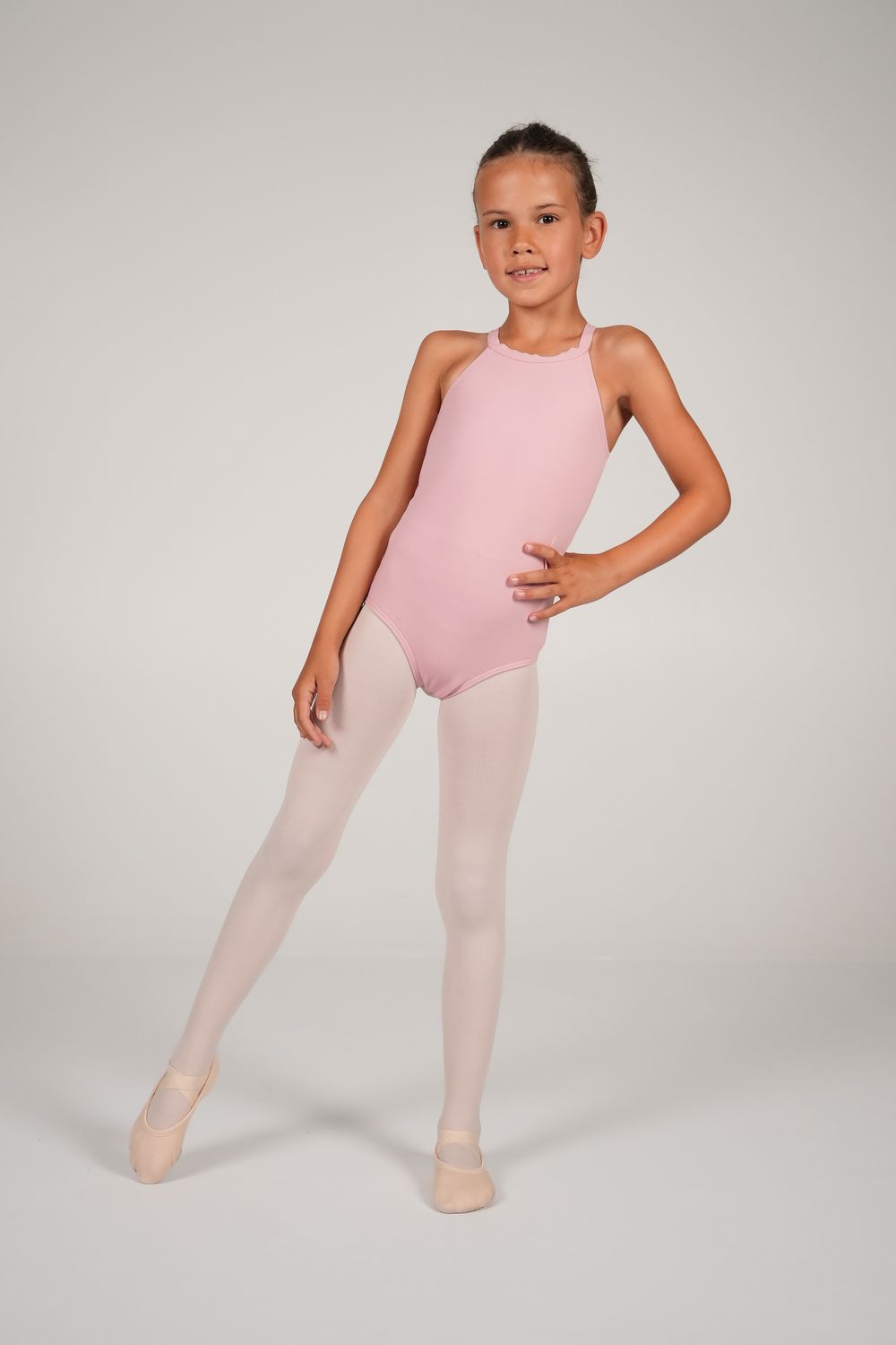 Balletttrikot Kinder R1119C – Schulterfrei