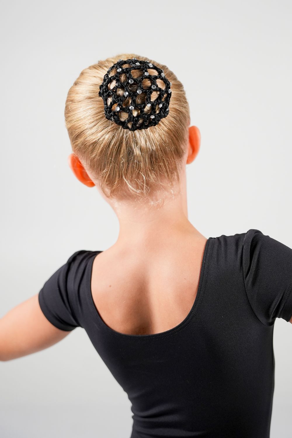 Hair net with sparkling stones RU8007