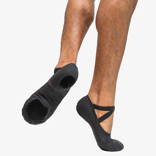 Men's ballet slippers, canvas SD18