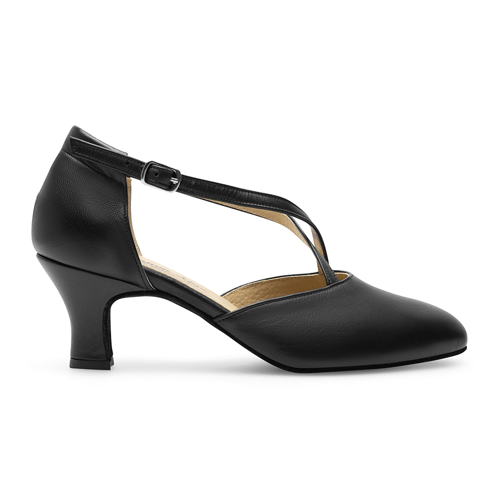 Folklore Tanzschuh Schwarz