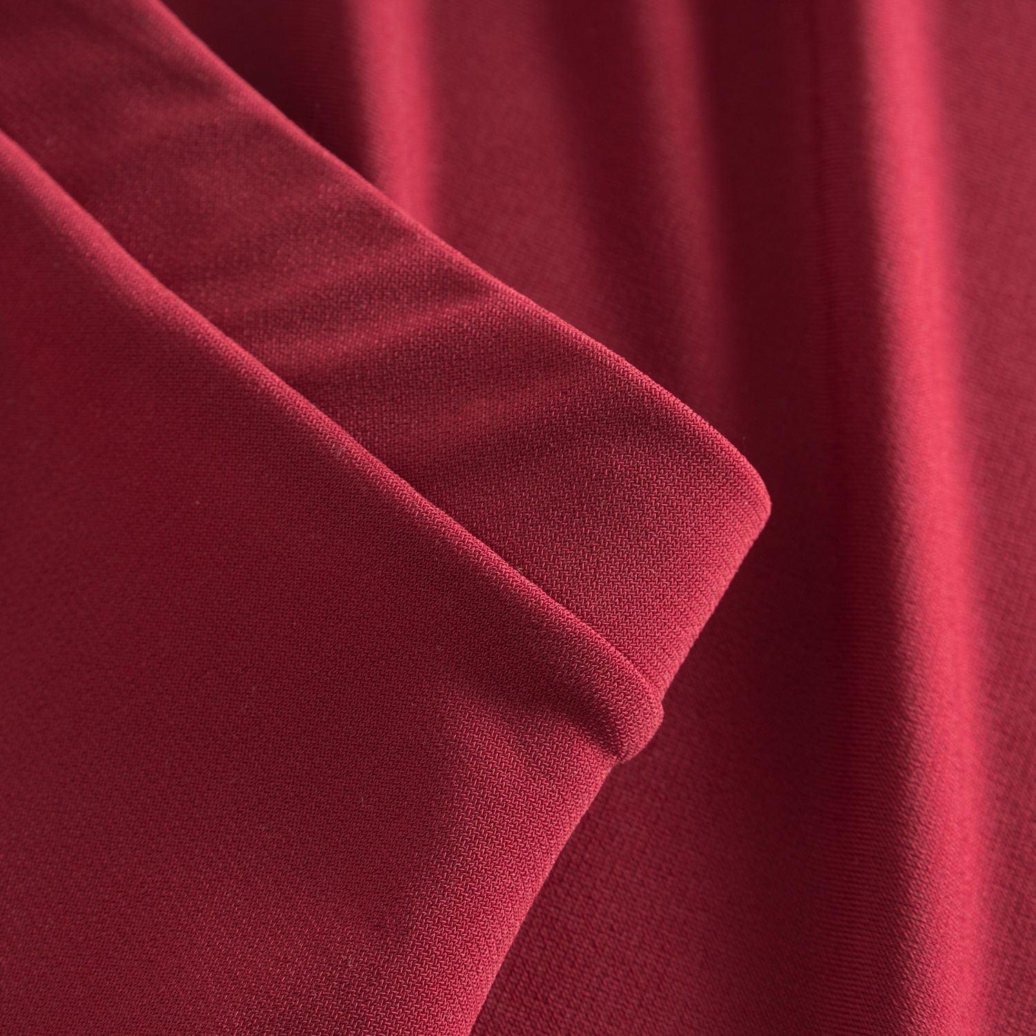 Damen Rock CARAIBICO RU5067 Knielanger Rock granatapfel