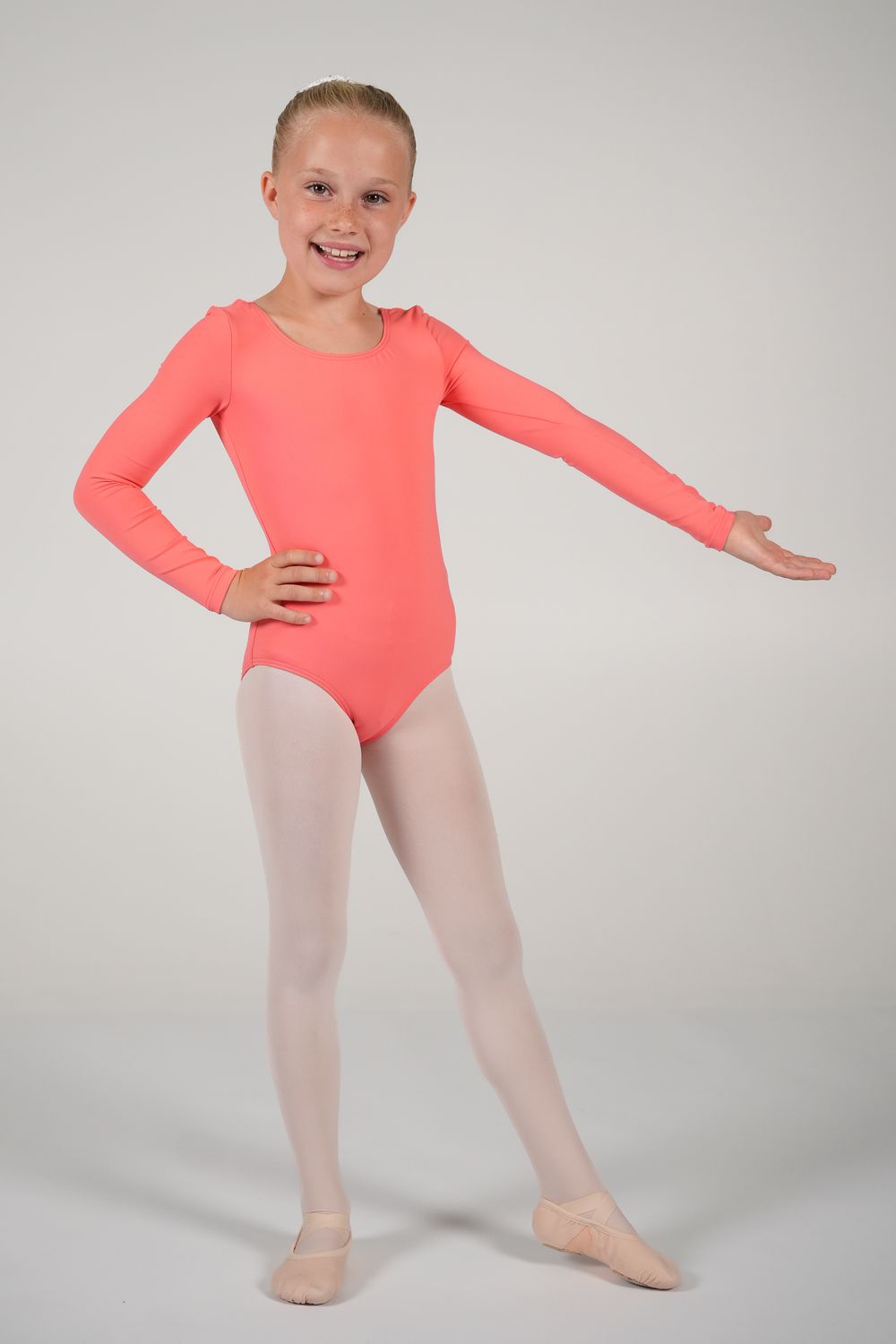 Ballett Kindertrikot lang Arm R3114-c Ballett Kindertrikot lang Arm R3114-c