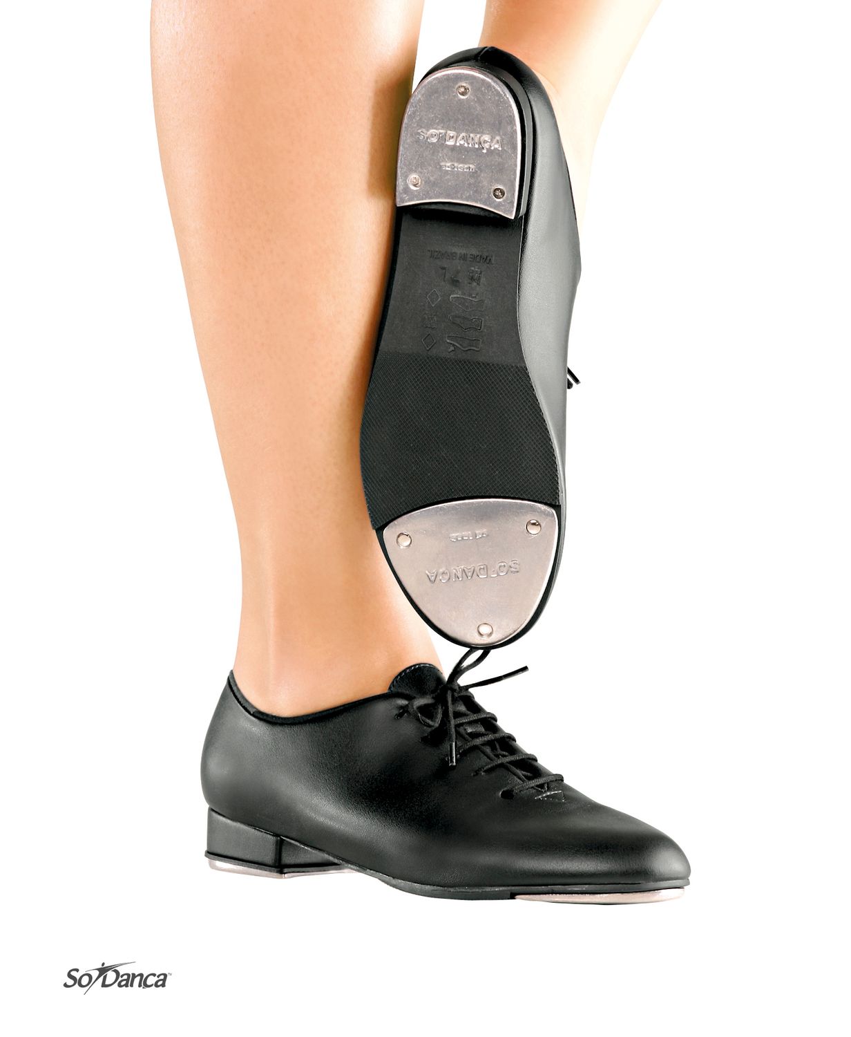 Tapshoe Unisex TA05 Steppschuhe Schwarz
