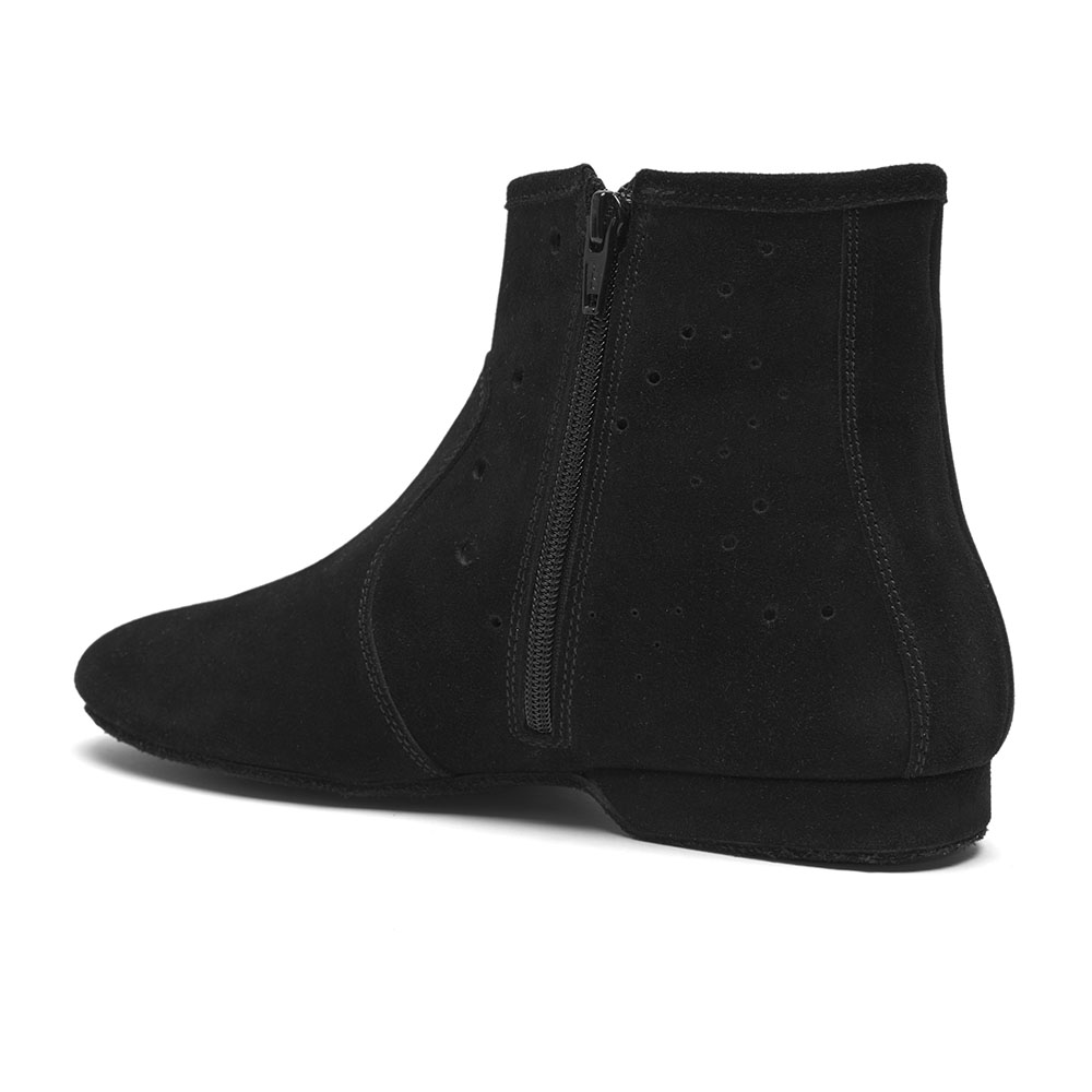 West Coast Swing Tanz-Stiefellette aus Nubuk 8865 West Coast Swing Tanz-Stiefellette aus Nubuk