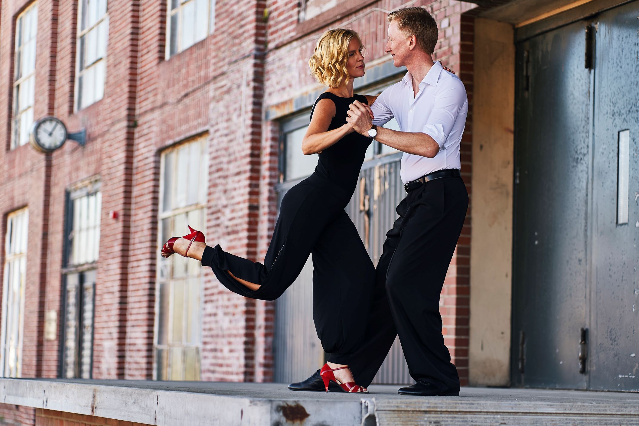 Tango Tänzer mit Tanzschuhen