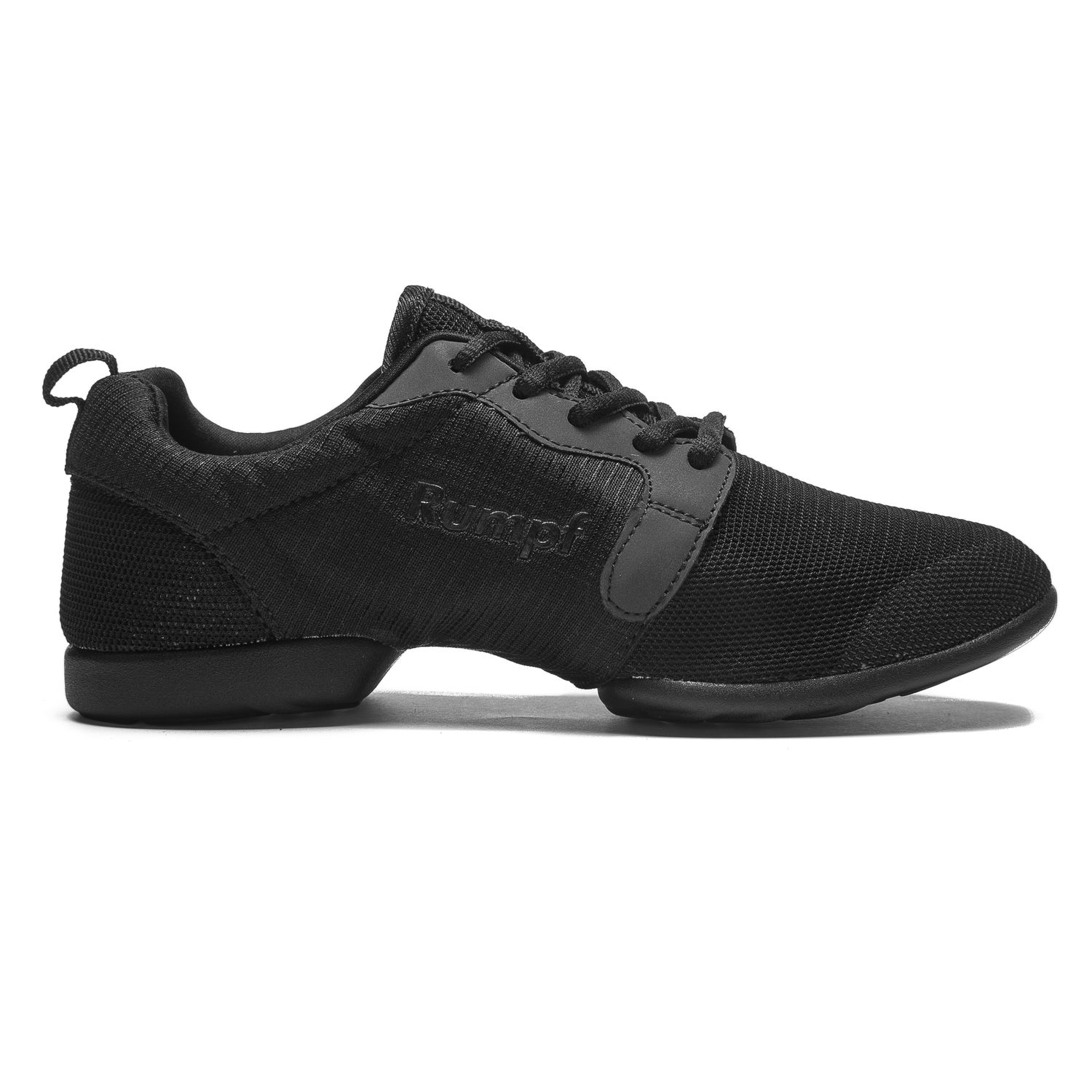 Mojo Tanzsneaker 1510 Tansneaker Mojo in schwarz drehpunkt sohle