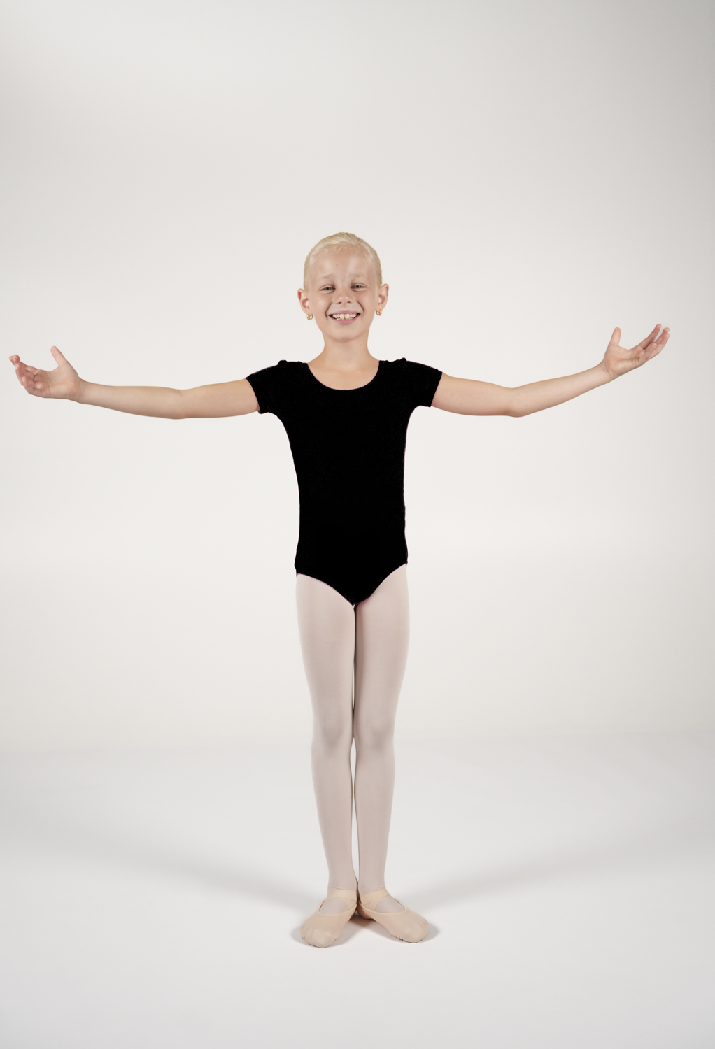 Ballet children's leotard short sleeve R3116-c