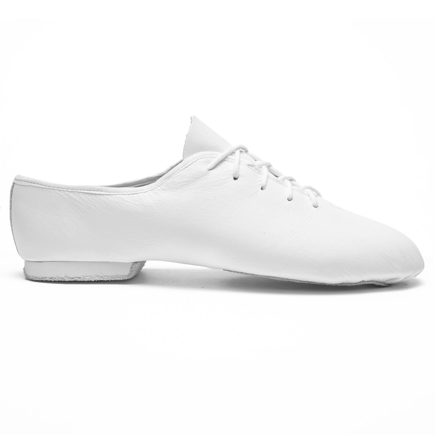 Jazzschuhe Basic II aus Leder mit geteilter Chromledersohle 1270 Jazzschuhe Basic I aus Leder mit geteilter Chromledersohle weiß