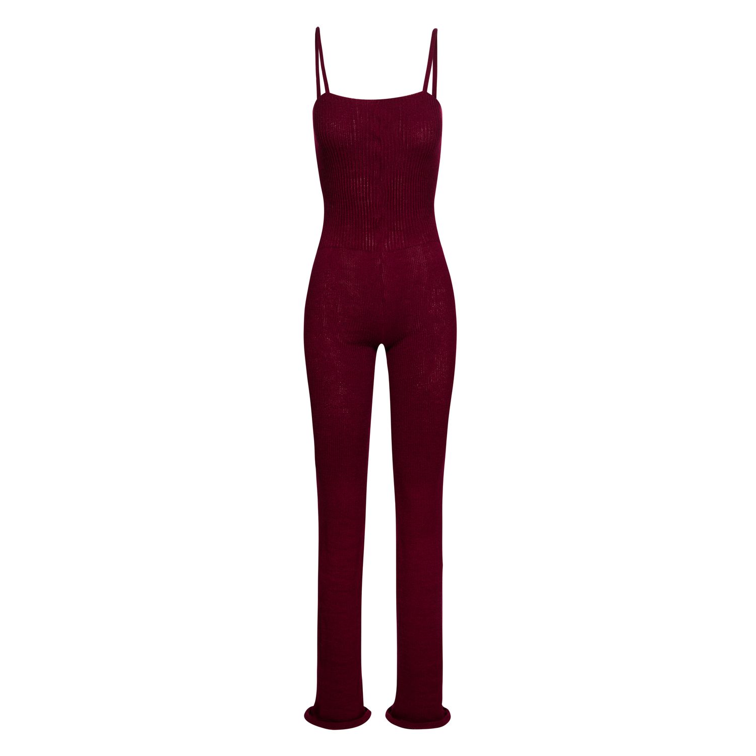 Wärmeanzug Spaghetti-Träger SKINLEGREC 4588 Wärmeanzug Bordeaux