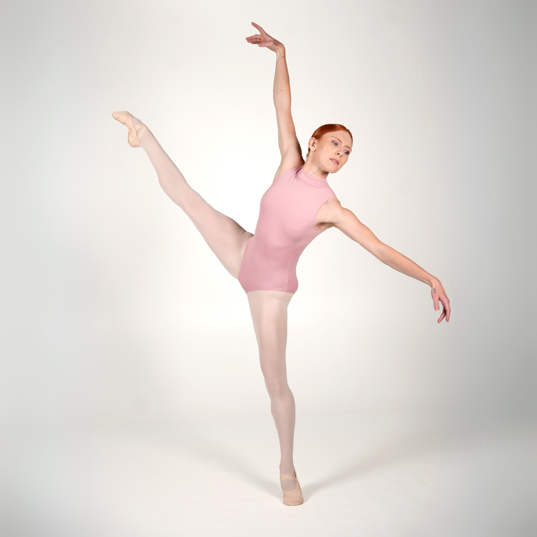 Ballett Trikot mit Turtleneck-Kragen R3118