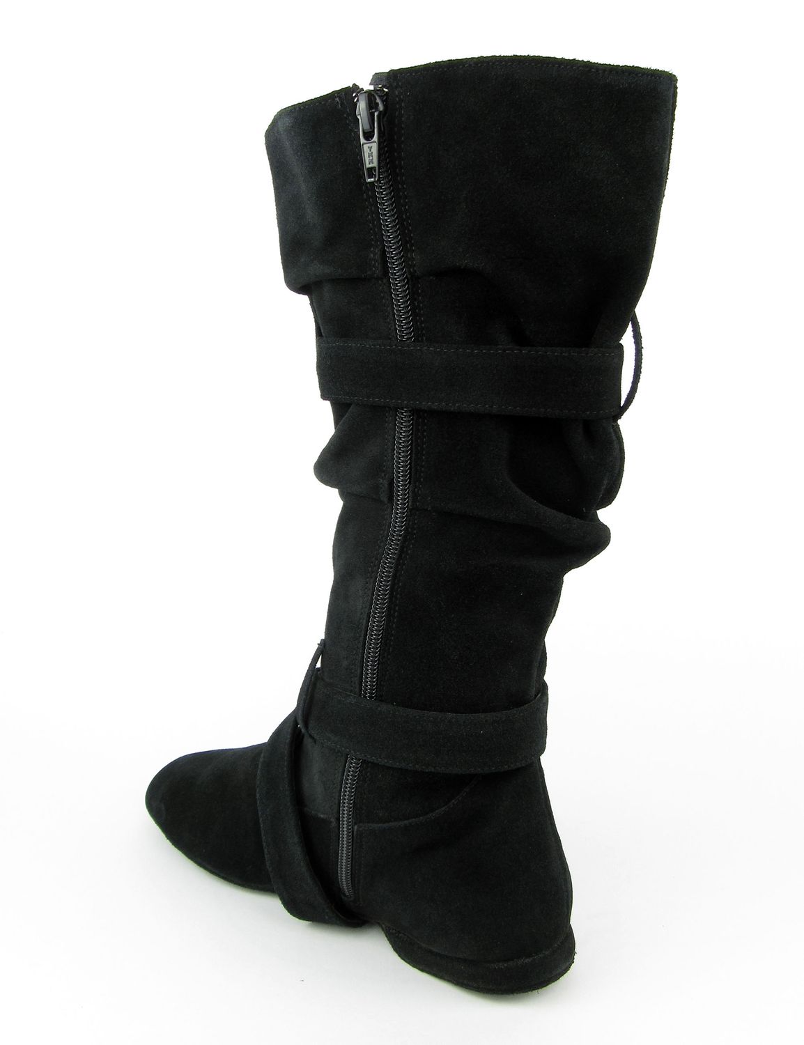 West Coast Swing boots made of suede and chrome leather sole 8840 West Coast Swing Stiefel aus Wildleder und Chromledersohle