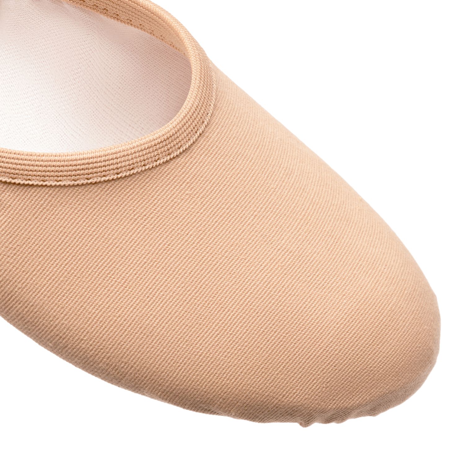 Ballettschläppchen Vegan Piqué 1007 Ballettschläppchen vegan farbe tan